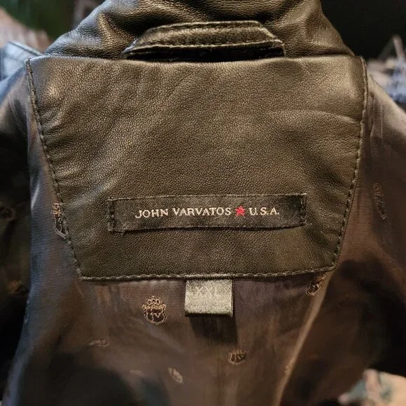 John Varvatos Black Calf Leather - Picture 4 of 7